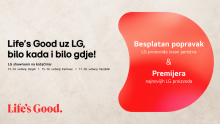 LG pokreće kampanju 'Life's Good uz LG – uvijek i svuda s vama!'