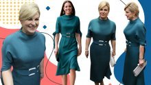 Kolinda totalno iskopirala stil Kate Middleton, ipak teško da bi joj princeza odobrila ovu torbicu i cipele