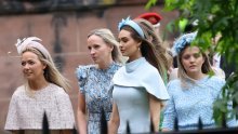 Aristokracija na okupu: Princ William bez Kate stigao na raskošno vjenčanje godine