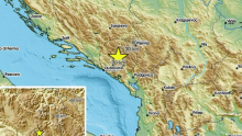 Potres magnitude 3,0 pogodio Crnu Goru, osjetio se i u Hercegovini