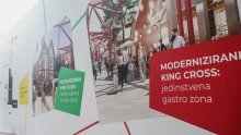 King Cross je redovno otvoren tijekom rekonstrukcije