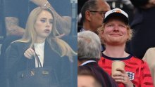 Obuzeti nogometnim ludilom: Ed Sheeran i Adele 'gubili živce' na utakmici