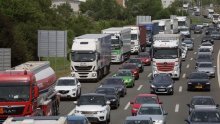 Kolona nakon nesreće na A1 u smjeru Zagreba: HAK objavio točke gustog prometa