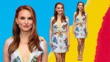 Natalie Portman ne skida se iz cvjetnih haljina, a ovim modelom brojne je oduševila