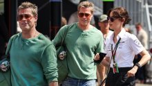 Brad Pitt doputovao u Mađarsku: Na utrci Formule 1 uživao bez Ines de Ramon