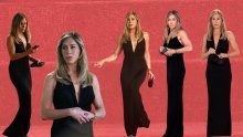 Jennifer Aniston u haljini koja ne trpi donje rublje, ali laska njezinoj figuri