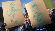 Slovenians rally against political elites in several cities