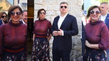 Stajling Sanje Musić Milanović je elegantan, ali i malo čudan izbor za ljetne temperature