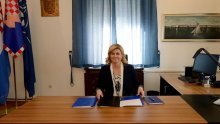 Predsjednica Grabar-Kitarović u radnom posjetu Makedoniji