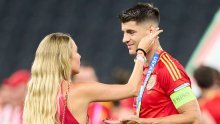 Alvaro Morata se rastaje, a sve je započelo na travnjaku kada je osvojio EURO