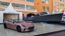 Potpuno električni Maserati GranCabrio Folgore i gliser Tridente u Monte Carlu