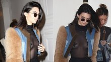 Kendall Jenner Parizom se šetala u prozirnoj majici bez grudnjaka