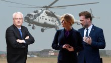 Doznali smo koliko su vojnim helikopterima letjeli Josipović, Grabar Kitarović i Banožić