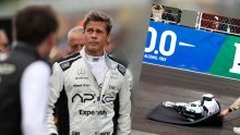 Trenutak u kojem je sve stalo: Brad Pitt se 'onesvijestio' na stazi Formule 1