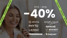 Spektakularna Black Friday akcija u Delmerion Beauty uz - 40 % na SVE brandove!