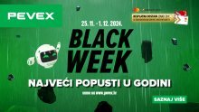 Black Week je stigao na www.pevex.hr!