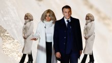 Brigitte Macron u kaputu koji bi se malo tko usudio odjenuti