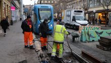 Novi kaos u centru Zagreba: Pukle tračnice, tramvaji stali u Draškovićevoj