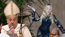 Izazvala bijes vjernika: Madonna objavila lažne fotke na kojima je papa Franjo grli