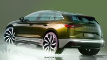 Škoda objavila prve skice novog Enyaqa: Električni bestseler dobiva značajke Modern Solid