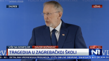 Božinović: 19-godišnjak je bivši učenik koji živi u blizini škole. Ima psihičke smetnje