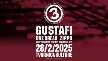 Radio Tvornica slavi treći rođendan uz Gustafe, One Dread, Zippo i posebne goste: Edi East Trance Blues