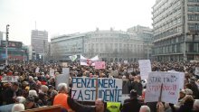 Beogradski umirovljenici masovno podržali studente: Bejbi bumeri su s vama. Ovako više ne može!