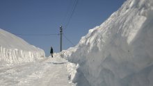 U Crnoj Gori visina snijega dostiže rekord