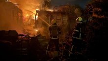 Rusi dronovima napali Kijev: Ozlijeđeno 11 osoba, gorjele stambene zgrade