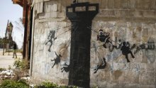 Banksy grafitima odgovorio na izraelsko-palestinske sukobe