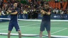 Novak Đoković na terenu zaplesao uz 'Gangnam Style'