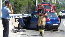 Teška prometna nesreća u tunelu Klis Grlo