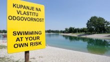 Ne zna se odlaze li fekalije u jezero, ali se građane poziva na kupanje