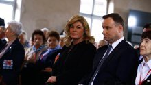 Hrvatska predsjednica  u Varšavi počela razgovore s Andrzejom Dudom