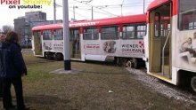 Tramvaj izletio s tračnica, a putnicima ni riječ