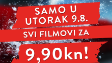 Svi filmovi za 9,90 kn – samo u Cineplexxu!