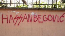 Grafiteri izvrijeđali ministra Zlatka Hasanbegovića