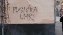 Novi grafiti s prijetnjama na vinkovačkim zidovima