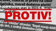 SDP protiv Ćorušića: Jednako zdravstvo za sve