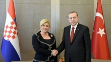 Erdogan se sastao s Grabar-Kitarović i najavio dolazak u Hrvatsku