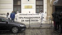 Zeleni pred Banskim dvorima protiv bušotina u Jadranu