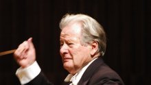 Maestro Sir Neville Marriner i Rade Šerbedžija u Lisinskom