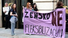 Ženska fronta iz Sabora izašla pjevajući Internacionalu