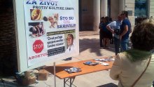 Pro-life horor na splitskoj Rivi