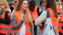 CA flight attendants still striking