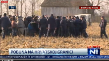 Migranti pokušali prijeći u Hrvatsku preko njiva