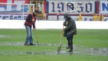 Kiša pretvorila Poljud u močvaru, derbi odgođen!