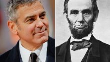 Clooney je daleki rođak Abrahama Lincolna