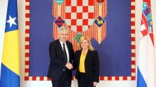 Grabar-Kitarović i Plenković s Čovićem razgovarali o uhićenjima u Orašju