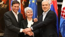 Pahor, Kosor and Tadic meet in Slovenia